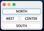 Borderlayout Example No East